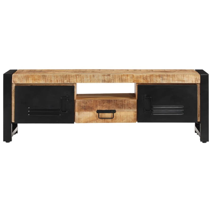 Tv-Meubel 120X30X40 Cm Massief mangohout