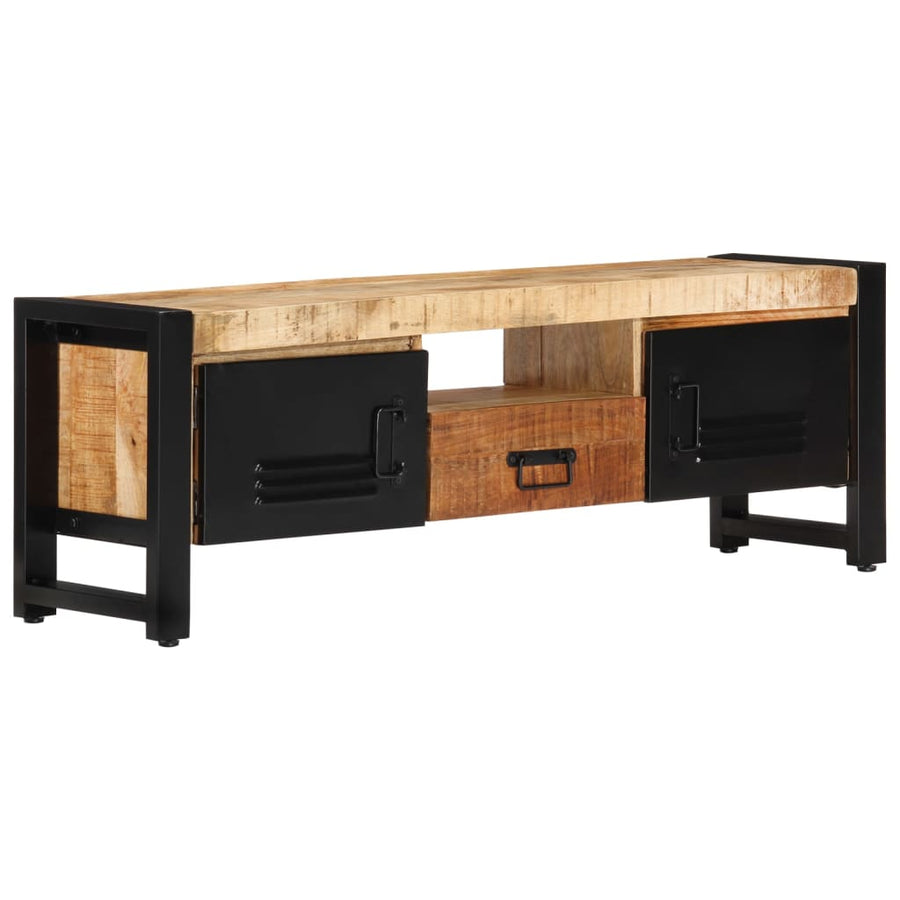 Tv-Meubel 120X30X40 Cm Massief mangohout