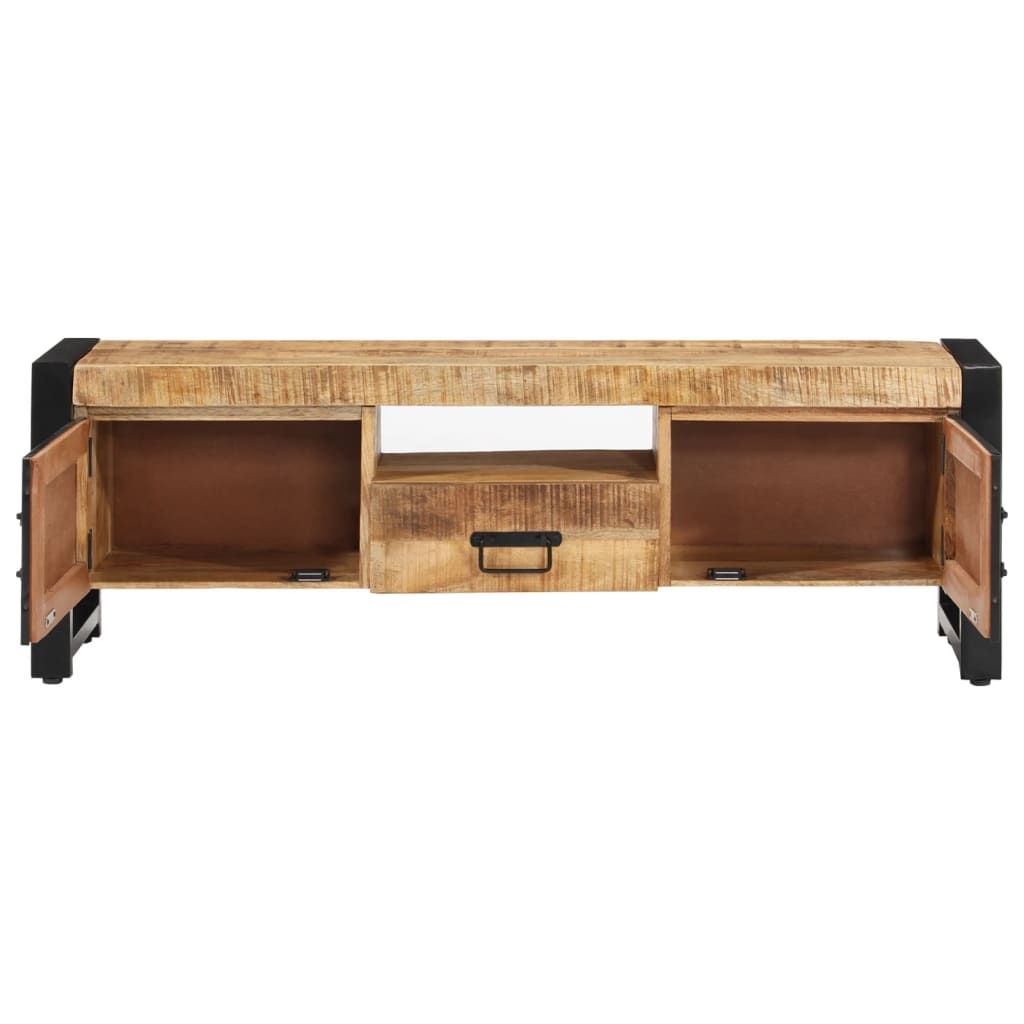 Tv-Meubel 120X30X40 Cm Massief mangohout