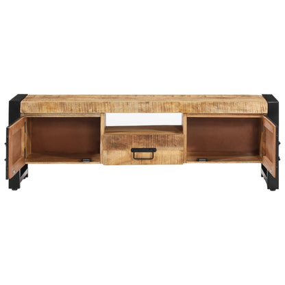 Tv-Meubel 120X30X40 Cm Massief mangohout