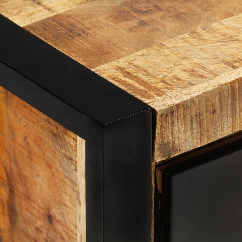 Tv-Meubel 120X30X40 Cm Massief mangohout