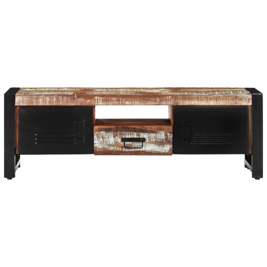 Tv-Meubel 120X30X40 Cm Massief Gerecycled Hout hergebruikt hout