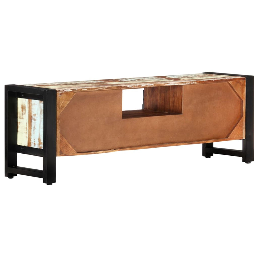 Tv-Meubel 120X30X40 Cm Massief Gerecycled Hout hergebruikt hout