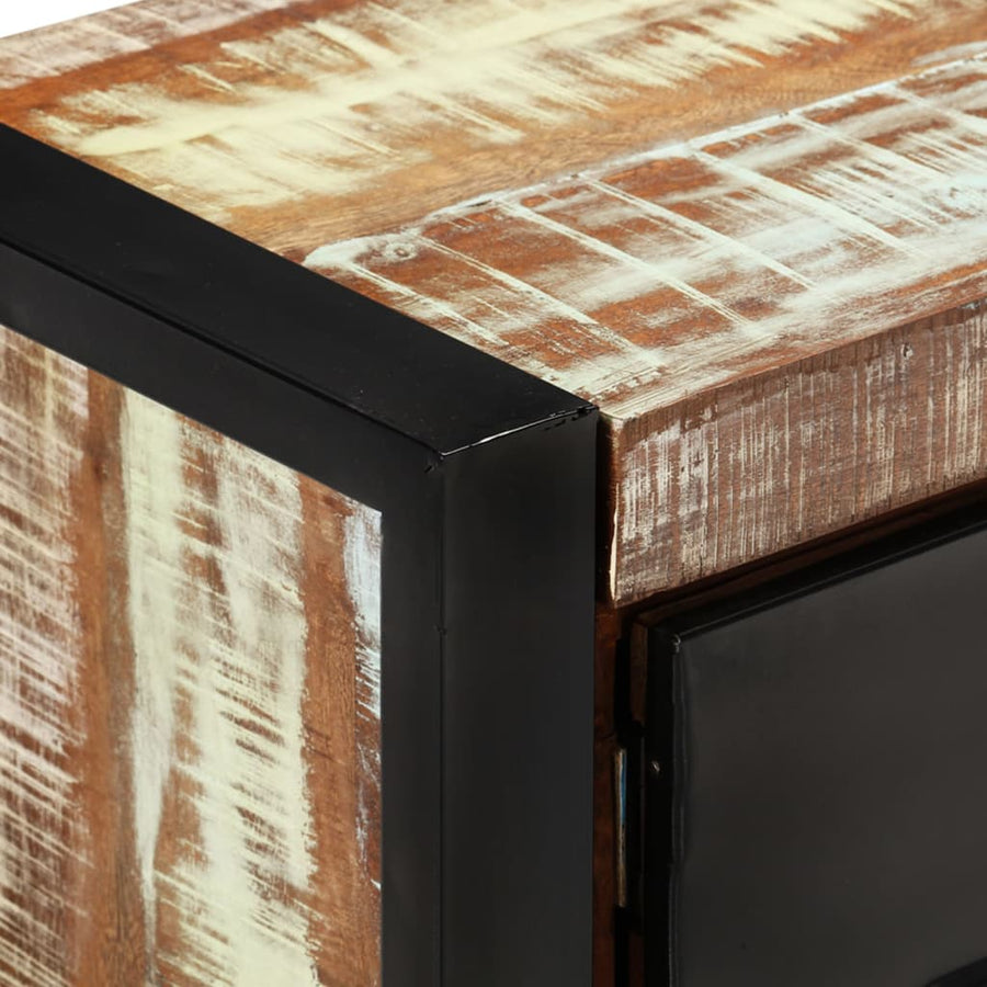 Tv-Meubel 120X30X40 Cm Massief Gerecycled Hout hergebruikt hout