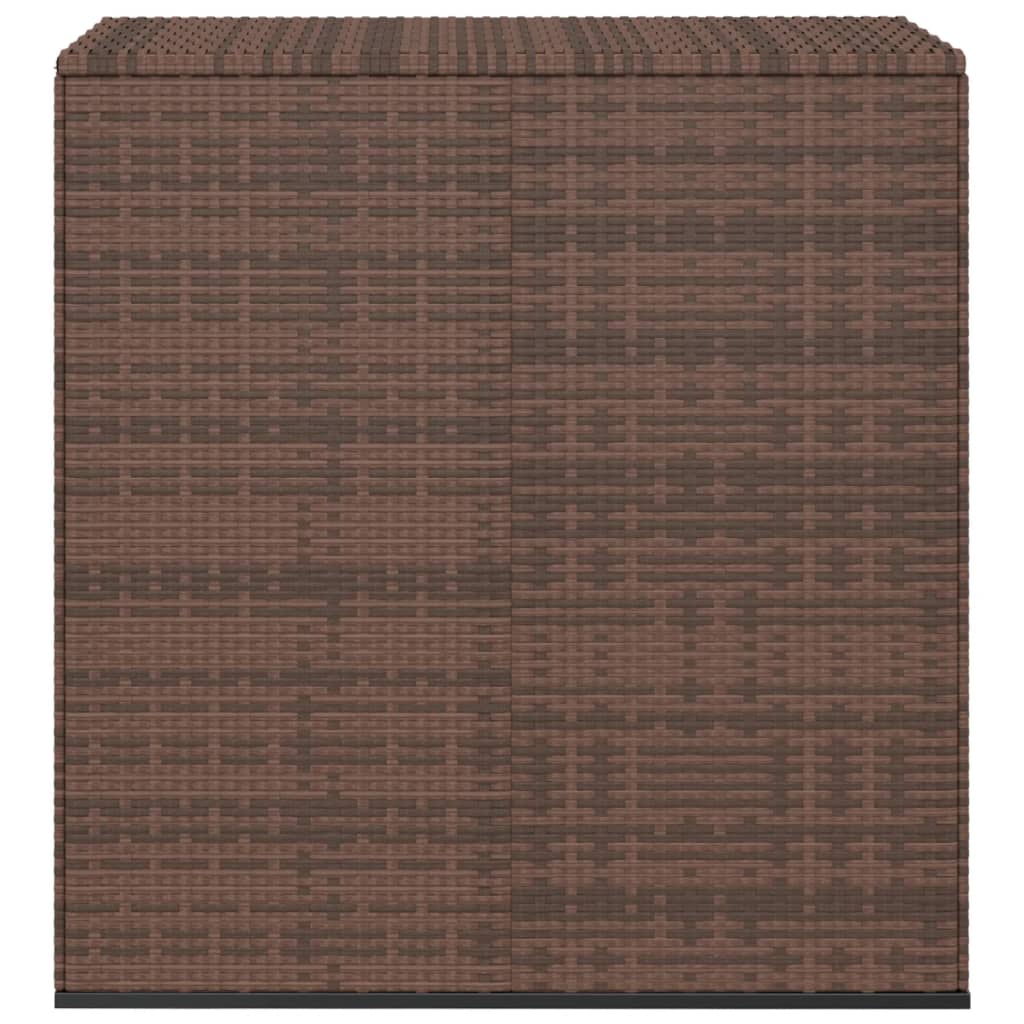Tuinbox 100X49X103,5 Cm Polyetheen Rattan 100 x 49 x 103.5 cm Bruin