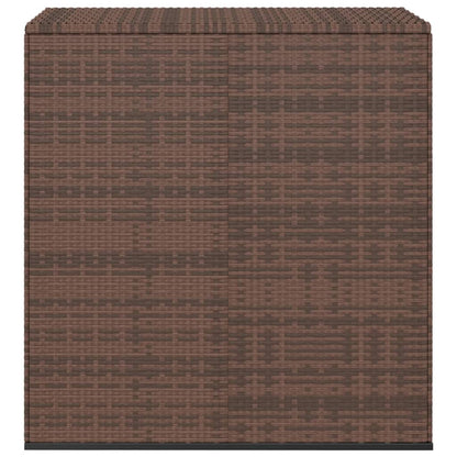 Tuinbox 100X49X103,5 Cm Polyetheen Rattan 100 x 49 x 103.5 cm Bruin