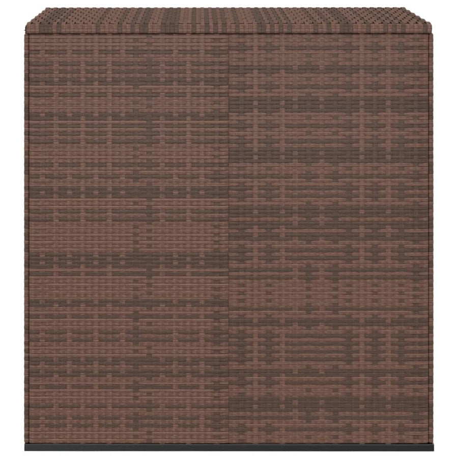 Tuinbox 100X49X103,5 Cm Polyetheen Rattan 100 x 49 x 103.5 cm Bruin