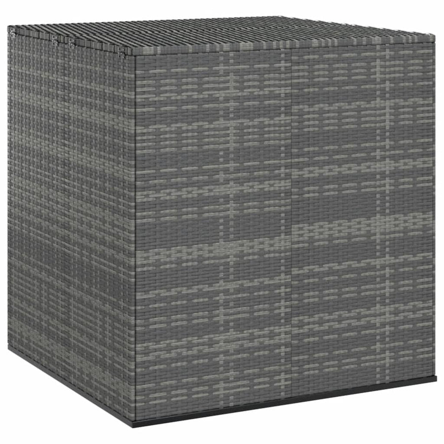Tuinbox 100X97,5X104 Cm Polyetheen Rattan 100 x 97.5 x 104 cm Grijs