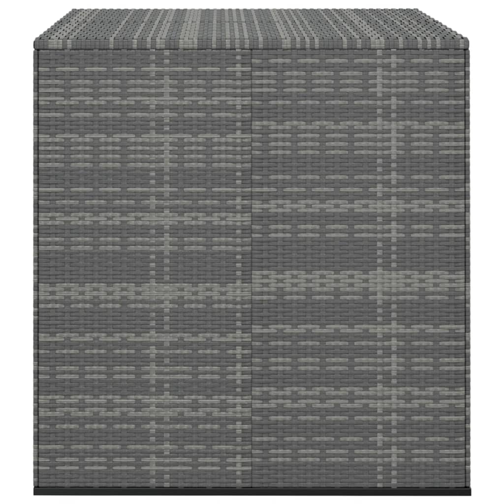 Tuinbox 100X97,5X104 Cm Polyetheen Rattan 100 x 97.5 x 104 cm Grijs