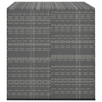Tuinbox 100X97,5X104 Cm Polyetheen Rattan 100 x 97.5 x 104 cm Grijs