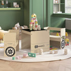 Kindertafel en stoelenset 3-delig MDF off-road auto