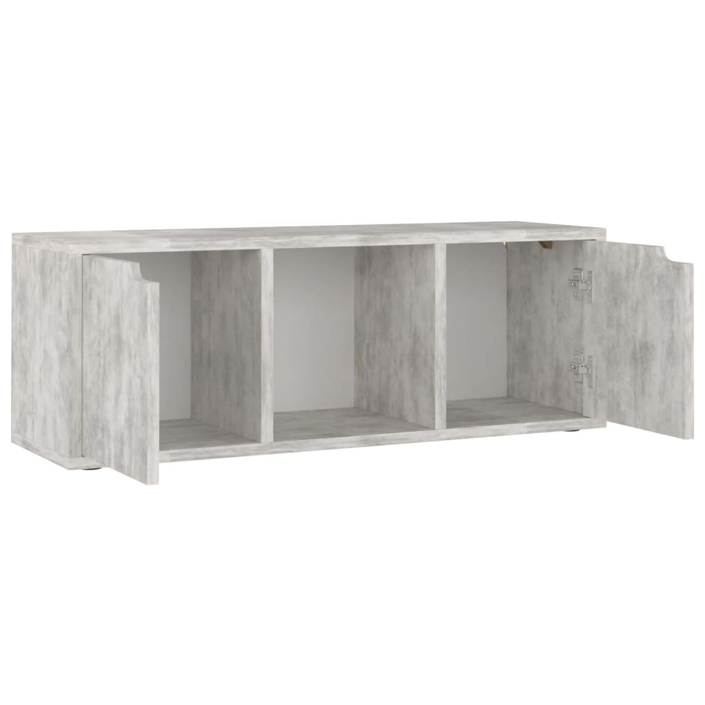 Tv-Meubel 88,5X27,5X30,5 Cm Spaanplaat Betongrijs Betonkleurig