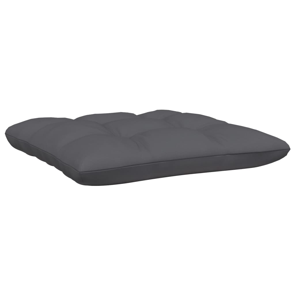 -Delige Loungeset Met Kussens Massief Grenenhout 3 Wit hoek + midden + voetensteun