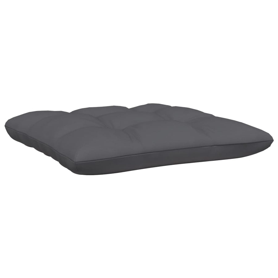 -Delige Loungeset Met Kussens Massief Grenenhout 3 Wit hoek + midden + voetensteun