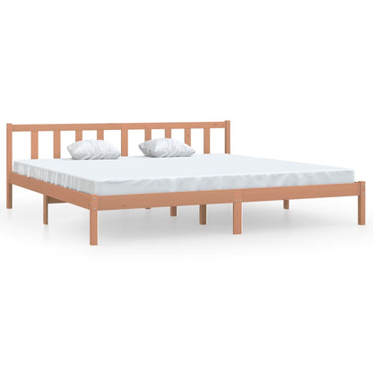 Bedframe grenenhout honingbruin 180x200 cm