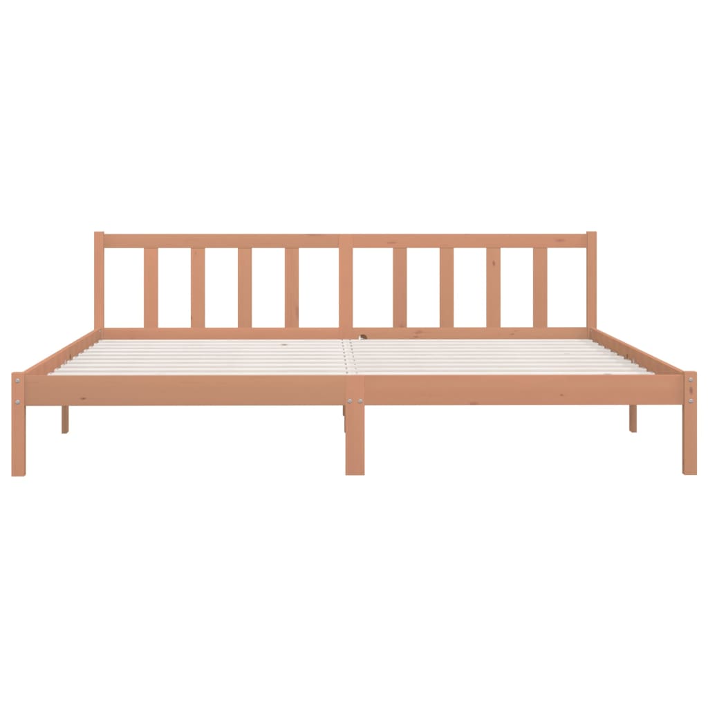 Bedframe grenenhout honingbruin 180x200 cm