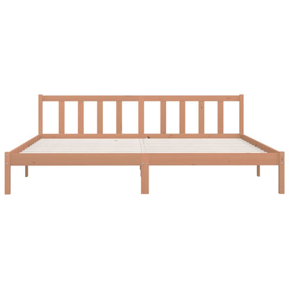 Bedframe grenenhout honingbruin 180x200 cm