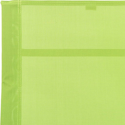 Ligbed Staal En Textileen Groen