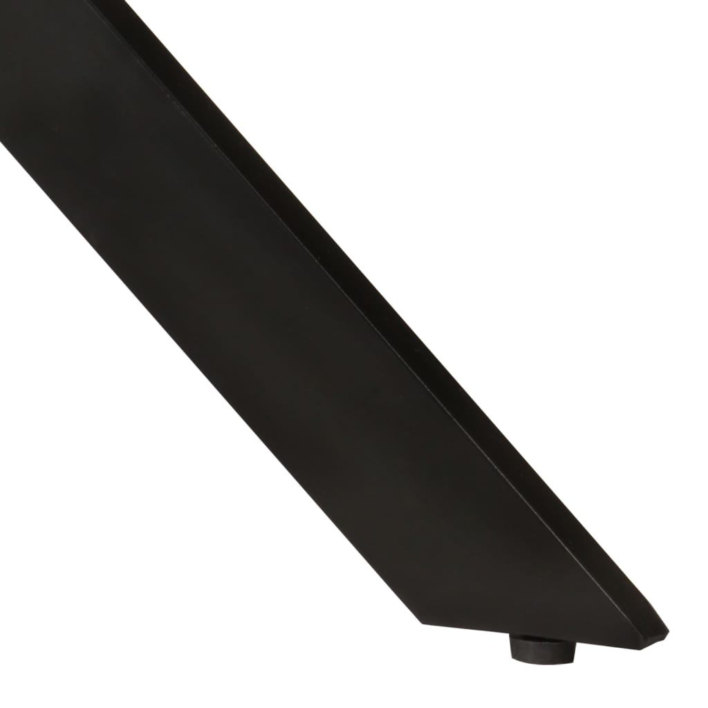 Eettafel Ø0X78 Cm En Staal massief mangohout