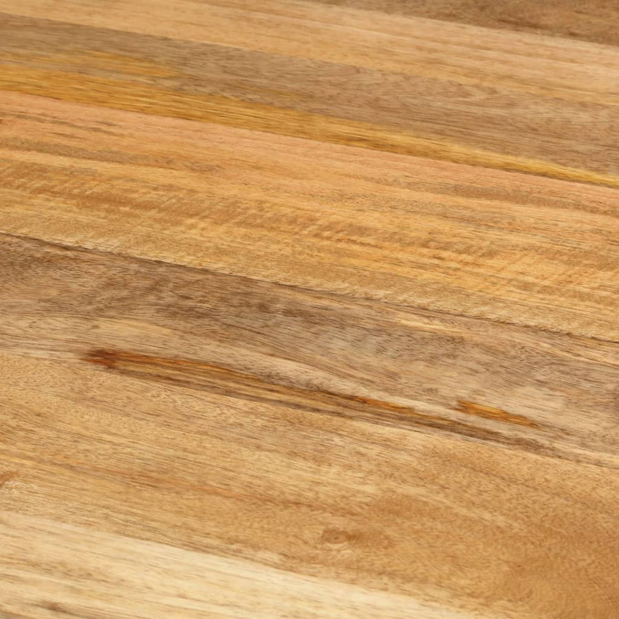 Eettafel Ø0X78 Cm En Staal massief mangohout