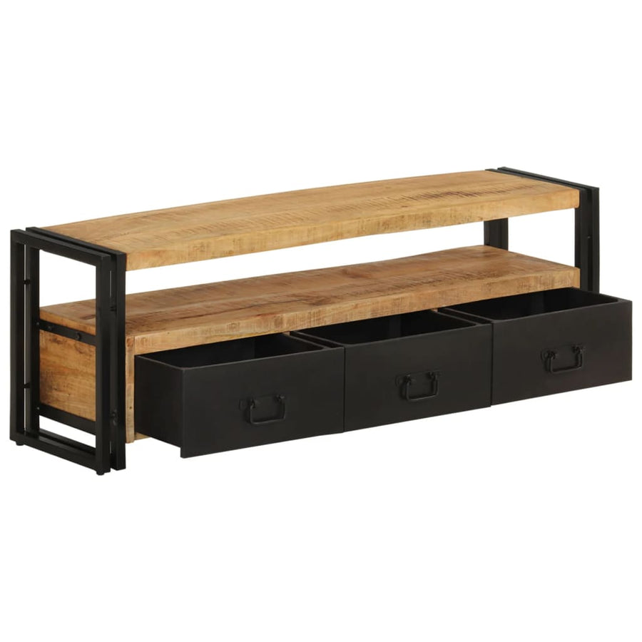 Tv-Meubel 20X30X40 Cm massief mangohout