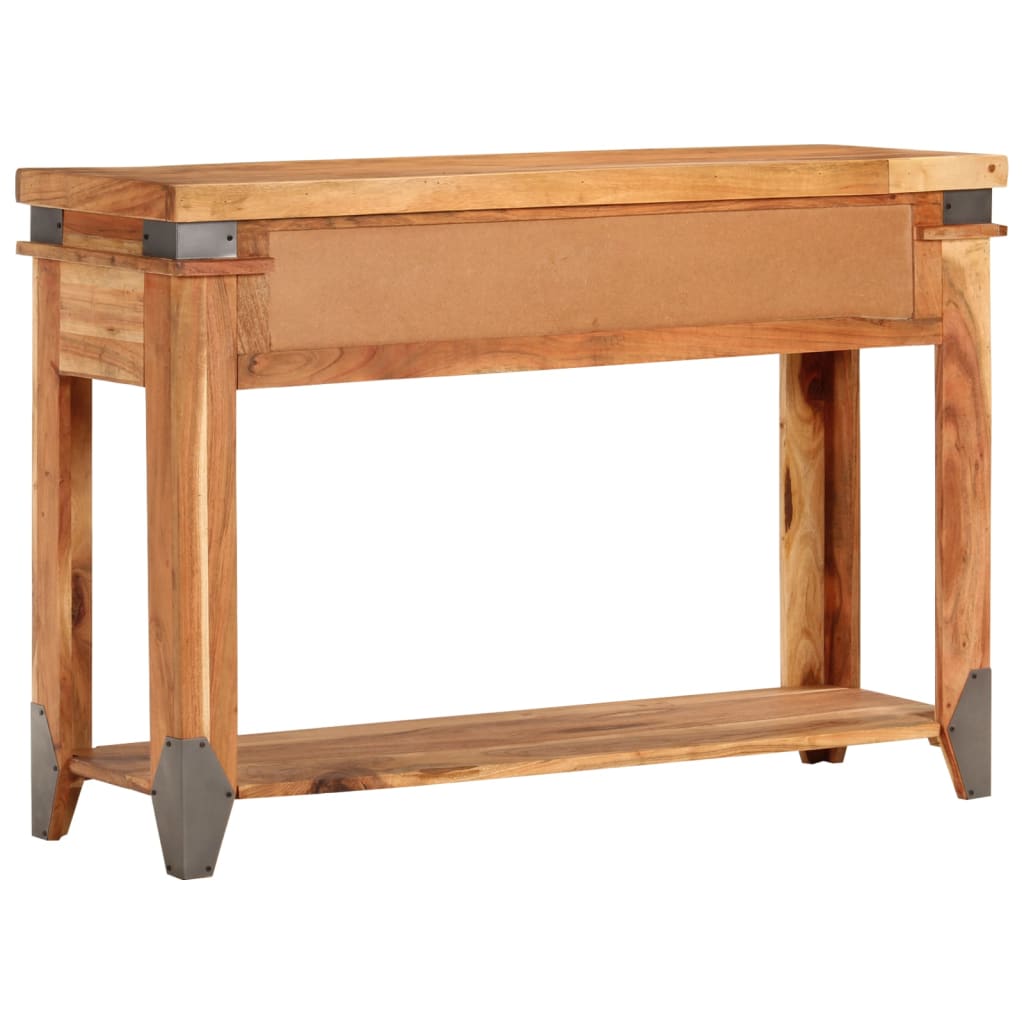 Wandtafel 110X34X74 Cm Massief Acaciahout
