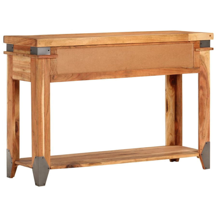 Wandtafel 110X34X74 Cm Massief Acaciahout