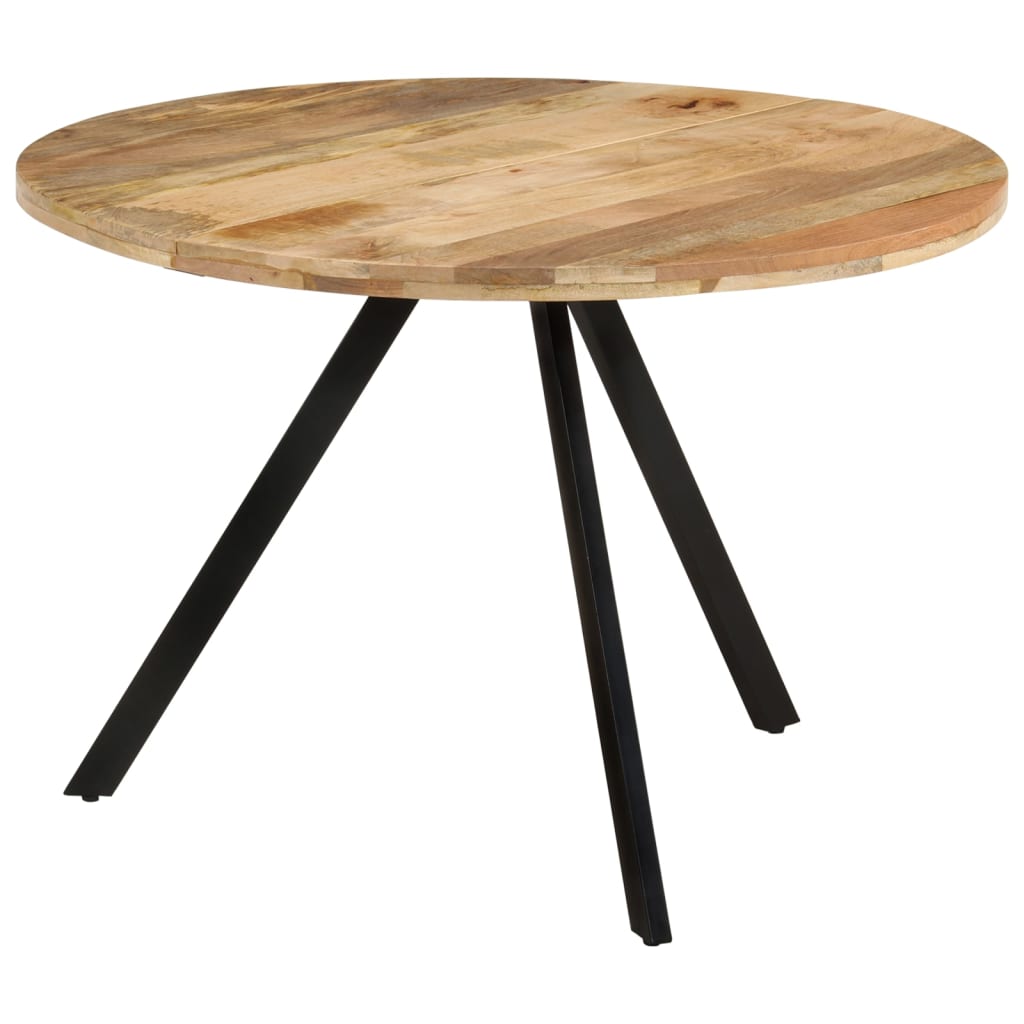 Eettafel 0x75 cm massief mangohout