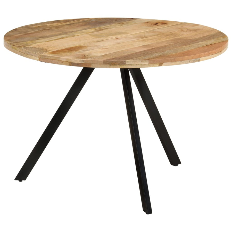 Eettafel 0x75 cm massief mangohout