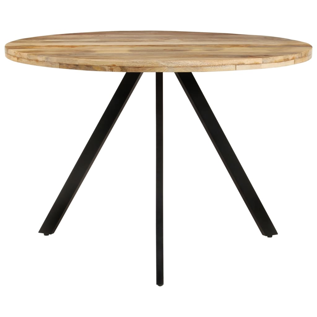 Eettafel 0x75 cm massief mangohout