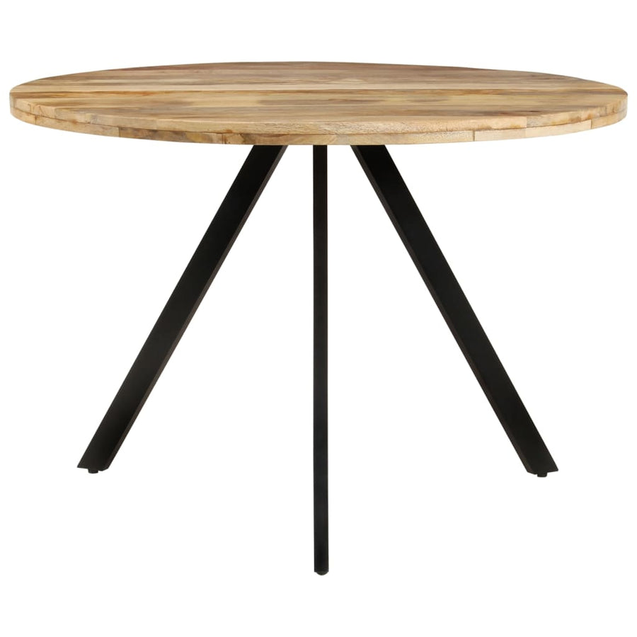 Eettafel 0x75 cm massief mangohout