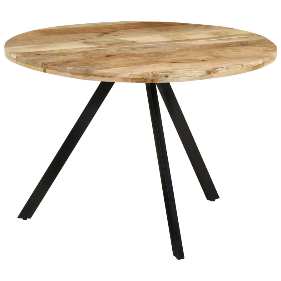 Eettafel 0x75 cm massief mangohout