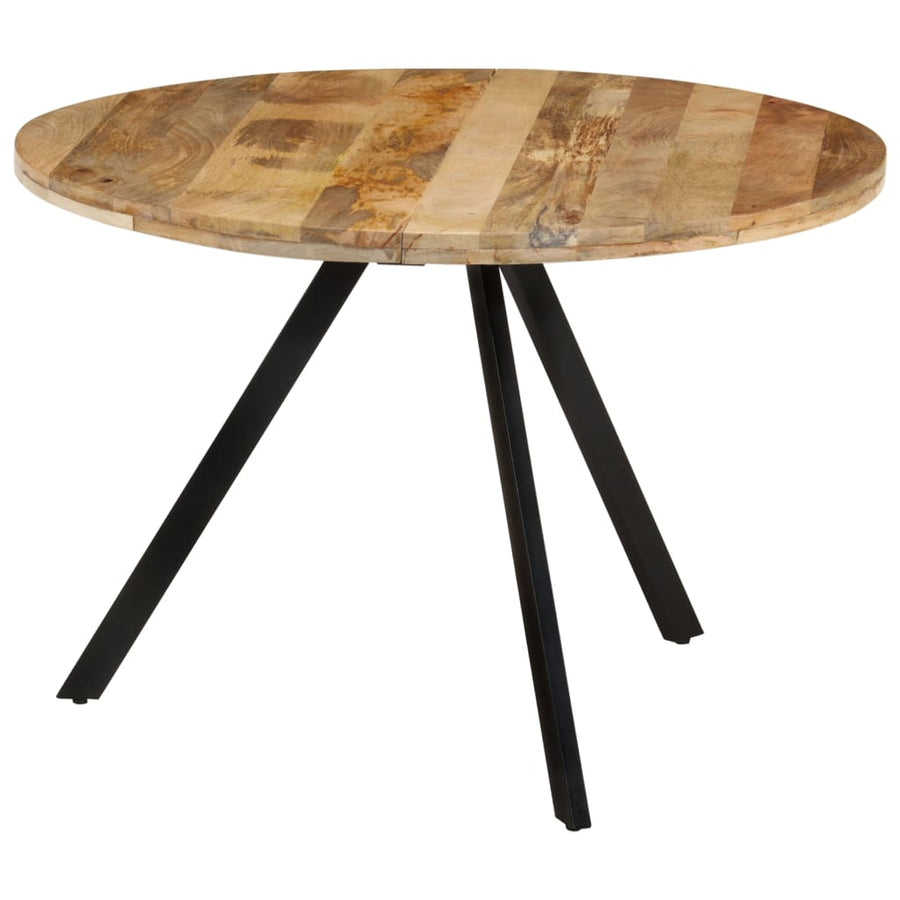 Eettafel 0x75 cm massief mangohout