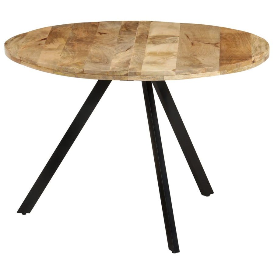 Eettafel 0x75 cm massief mangohout