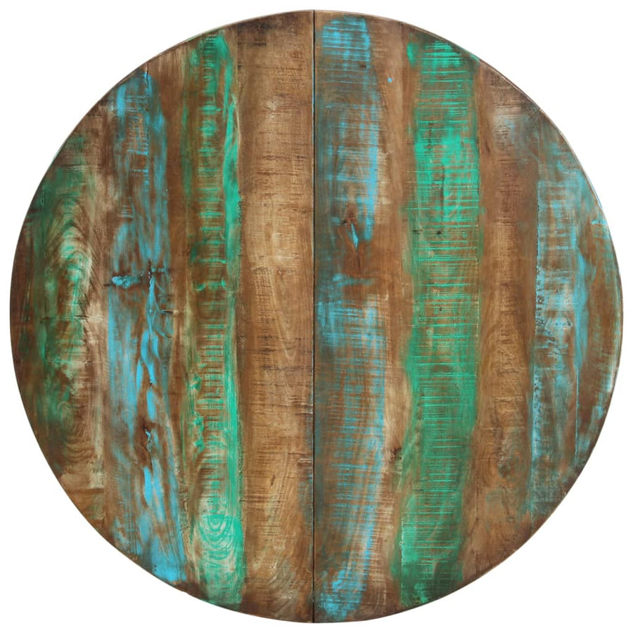 Eettafel 0x75 cm massief gerecycled hout