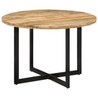 Dining table 110x75 cm solid mango wood