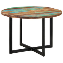 Eettafel 110x75 cm massief gerecycled hout 110 x 75 cm massief gerecycled hout
