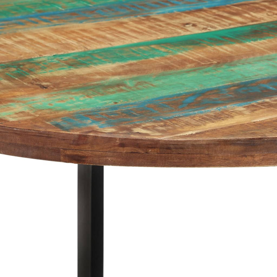 Eettafel 110x75 cm massief gerecycled hout 110 x 75 cm massief gerecycled hout