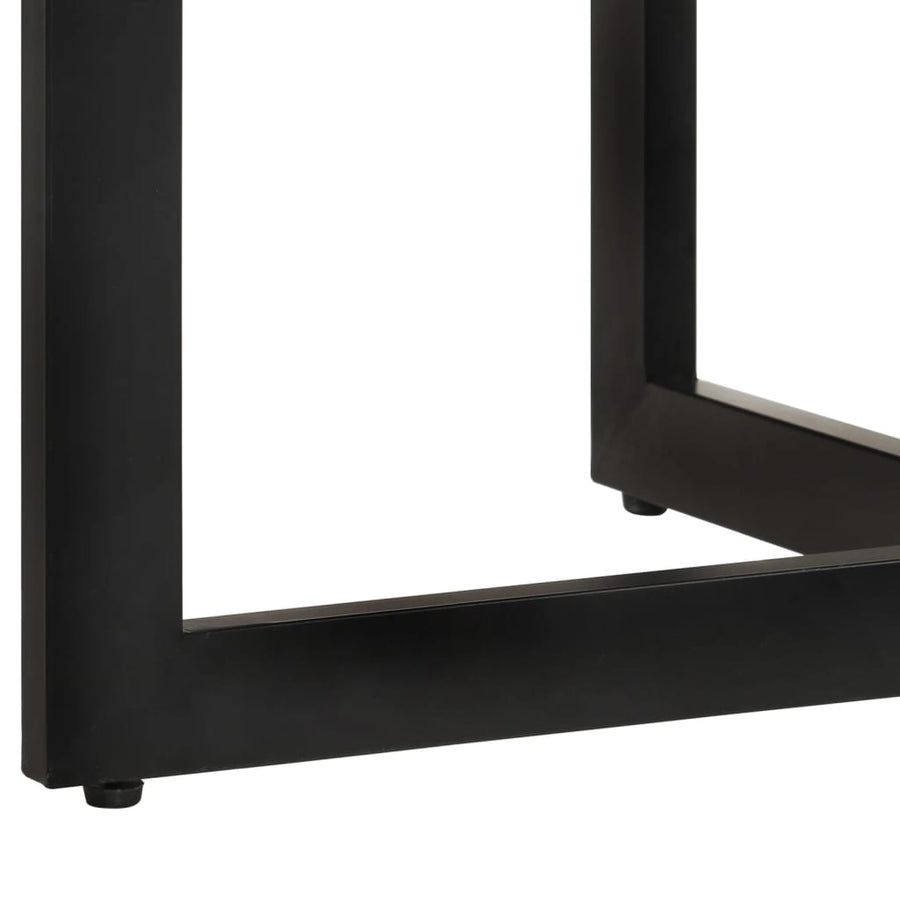 Eettafel 110x75 cm massief gerecycled hout 110 x 75 cm massief gerecycled hout