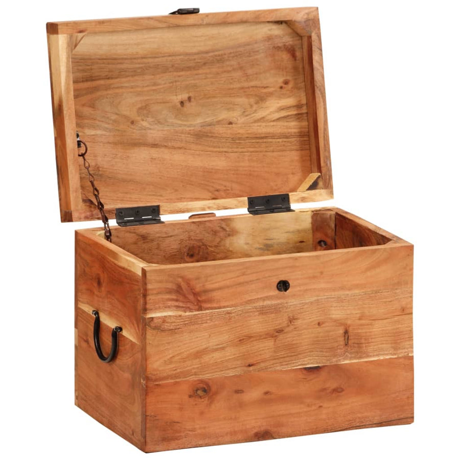 Opbergbox 39X28X31 Cm Massief acaciahout