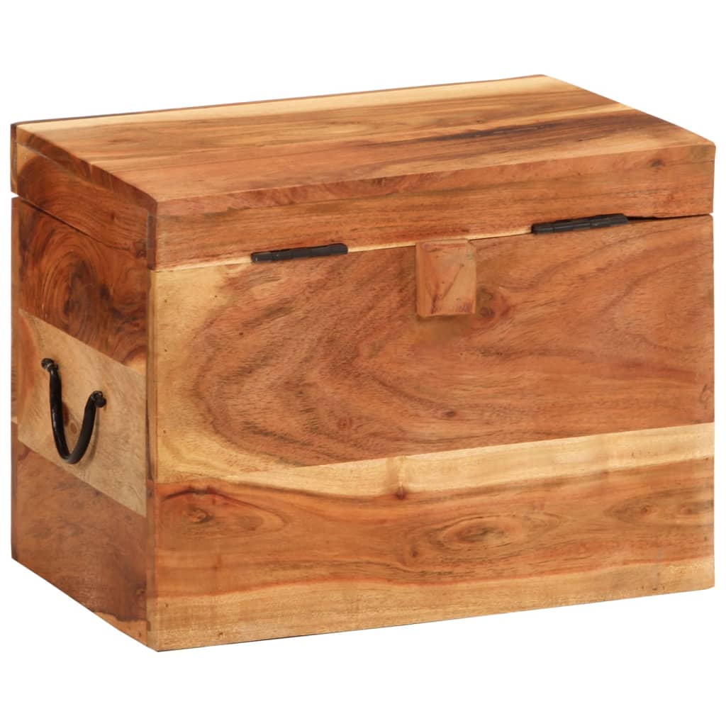 Opbergbox 39X28X31 Cm Massief acaciahout