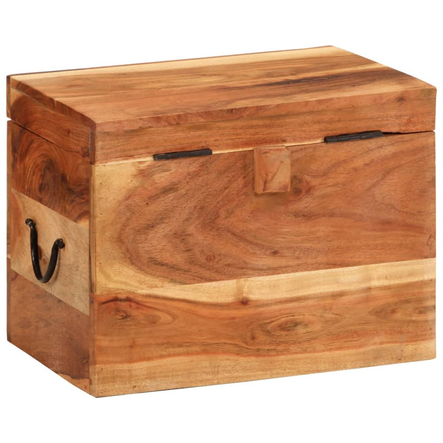 Opbergbox 39X28X31 Cm Massief acaciahout
