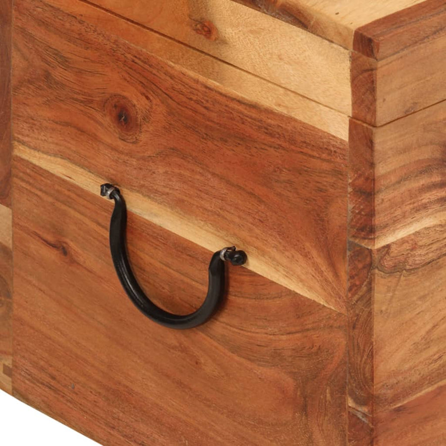 Opbergbox 39X28X31 Cm Massief acaciahout