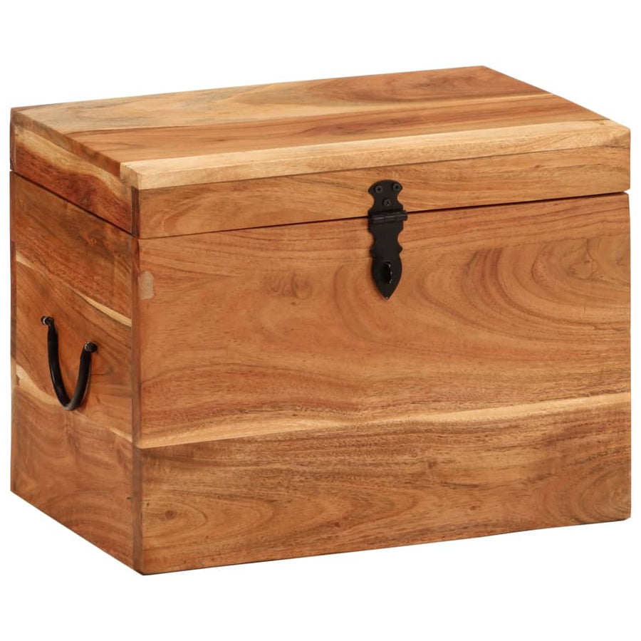 Opbergbox 39X28X31 Cm Massief acaciahout