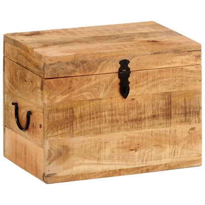 Opbergbox 39X28X31 Cm Massief Mangohout