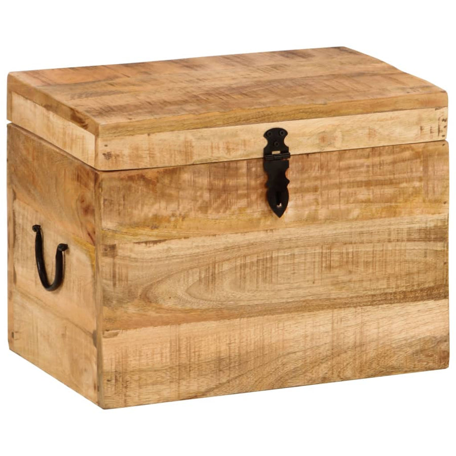 Opbergbox 39X28X31 Cm Massief Mangohout