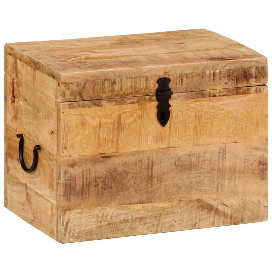 Opbergbox 39X28X31 Cm Massief Mangohout