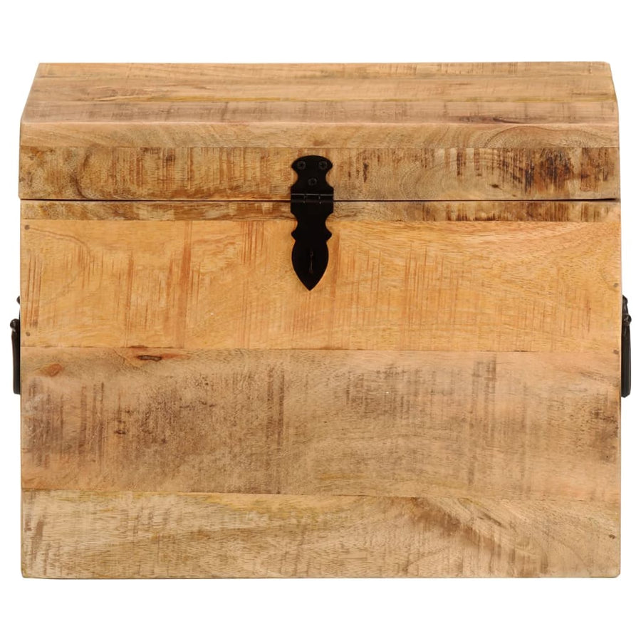 Opbergbox 39X28X31 Cm Massief Mangohout