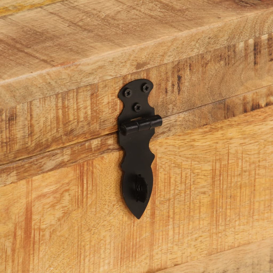 Opbergbox 39X28X31 Cm Massief Mangohout