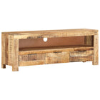 TV unit 110x30x40 cm rough mango wood